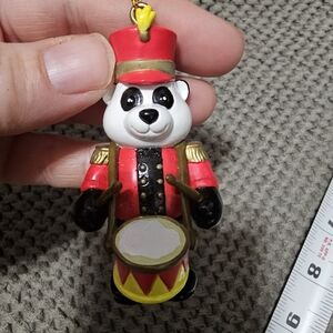 WEBKINZ Christmas Parade Panda Ornament